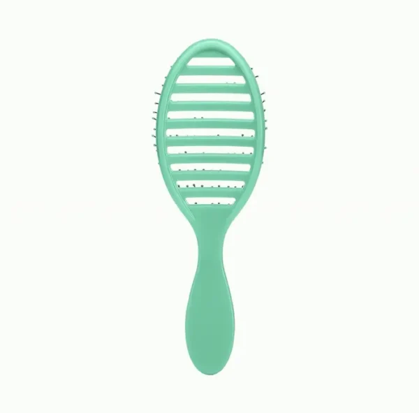Quick Dry Hair Brush, Exclusive on Amazon Aqua - Vented Design & Gentle HeatFlex Bristles - Blowout Safe