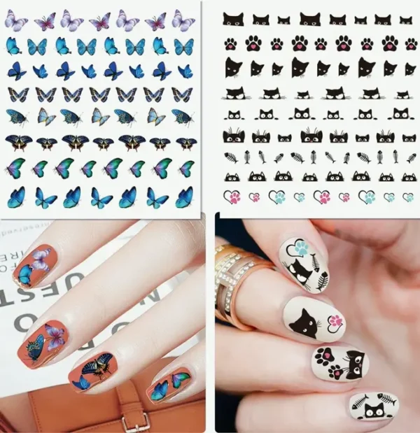 Fun Stickers Set for  Children  & Tweezers
