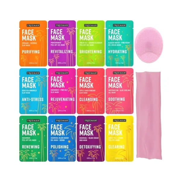 Freeman's Facial Masks Kit - 14-Piece Set