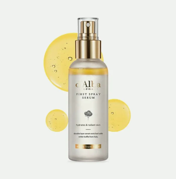 dAlba White Truffle First Mist Essence, Plant-based Skincare, 3.38 Fluid Ounces