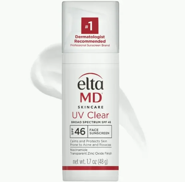 Elta MD UV Clear Facial Sunblock, Oil-Free, 1.7 ounce Dispenser