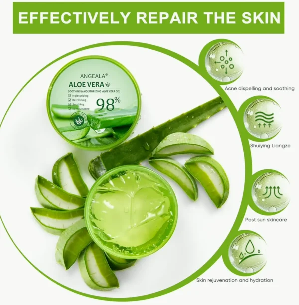 Organic Aloe Extract for Skin & Hair - 98% Aloe within 12 Hours Processing (10oz)