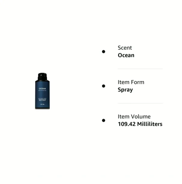 Guys' Sea Deodorant Body Spray by Bathtub & Skin Works