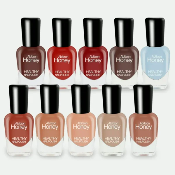 Latest Nail Collection (10 Bottles) - Eco-Friendly and Fast-Drying Water Based Polish