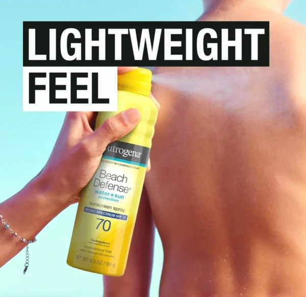 Neutrogena Shore Defense Mist Sunscreen SPF70