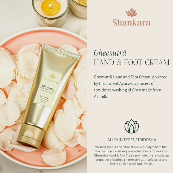 Gheesutra  Hand and Foot Moisturizer with A2 Ghee