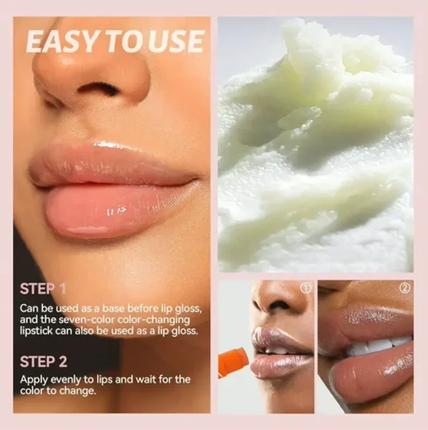 Colored Lip Balm Set - Hydrating, Shiny Look, 8 Colors