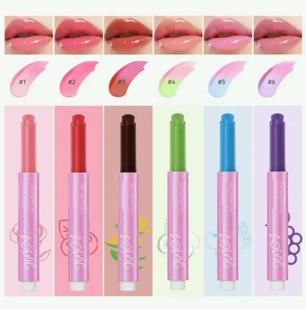 MAEPEOR Tinted Lip Gloss 6 Shades Hydrating