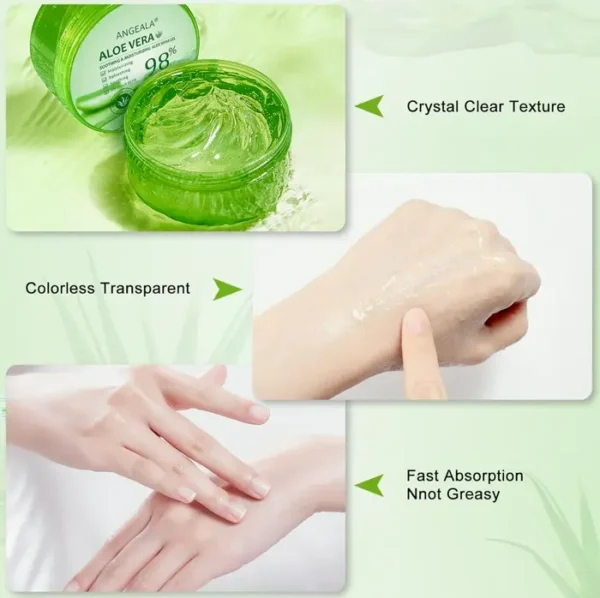 Organic Aloe Extract for Skin & Hair - 98% Aloe within 12 Hours Processing (10oz)