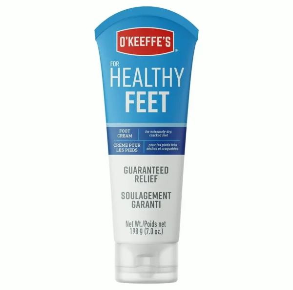 OK Foot Foot Cream, Relief for Cracked Feet, 7.0 oz Tube