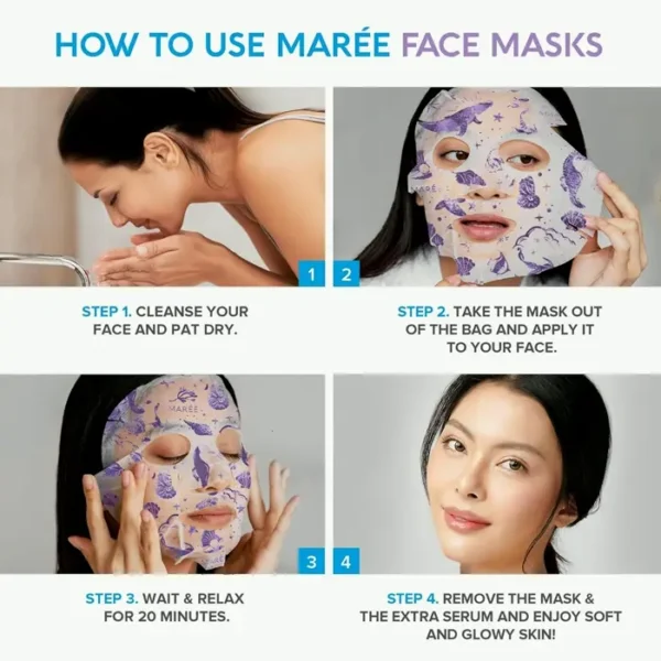 Face Masks with Hyaluronic Acid - Hydrating Pack