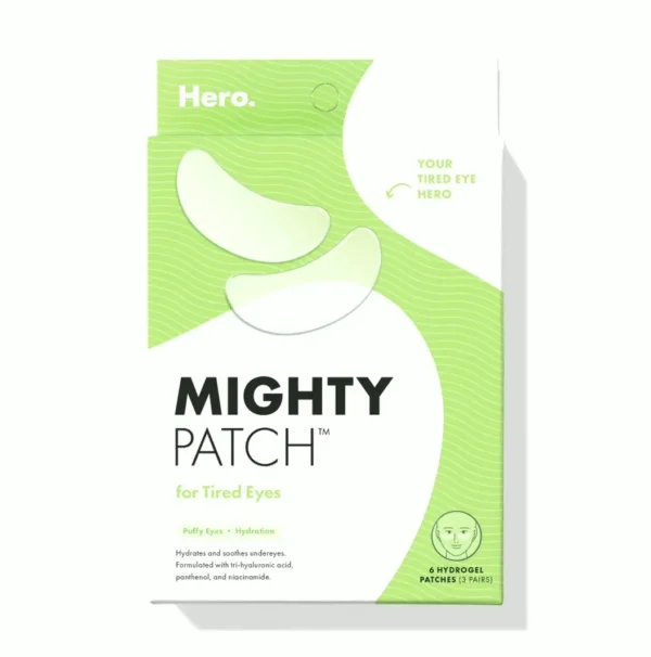 HERO Brand Strong Patch for Weary Peepers, 6Count